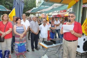 Madımak'ta &ouml;len aydınlar anıldı