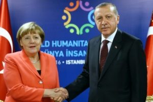 Merkel'den Cumhurbaşkanı Erdoğan'a telefon