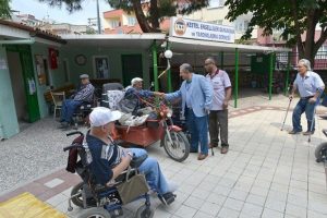 Bursa Kestel Belediyesinden engelli vatandaşlara ak&uuml; takviyesi