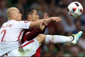 EURO2016'da ilk yarı finalist Portekiz