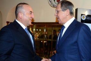 &Ccedil;avuşoğlu ve Lavrov So&ccedil;i'de bir araya geldi
