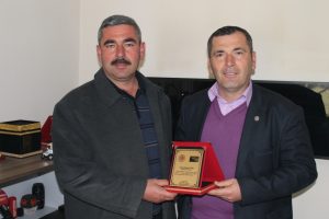 Bursa'da &Ccedil;eltik&ccedil;i'de g&ouml;rev değişimi ger&ccedil;ekleşti