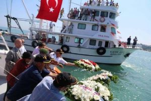 Şile'deki Denizcilik ve Kabotaj bayramı kutlamalarında deniz şehitleri anıldı
