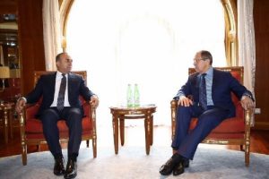 &Ccedil;avuşoğlu ile Lavrov bir araya geldi