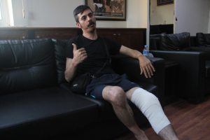 Bombalı saldırıda yaralanan taksici o anları anlattı