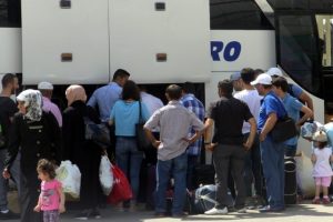Bursa otob&uuml;s terminalinde bayram yoğunluğu