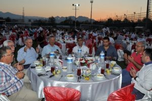 Antalyaspor camiası iftarda bir araya geldi