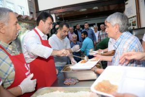 Bursa Osmangazi'de Ramazan ayı boyunca iftar sofraları doldu taştı