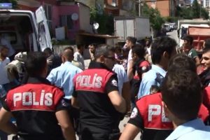 İstanbul'da taşlı, sopalı kavga