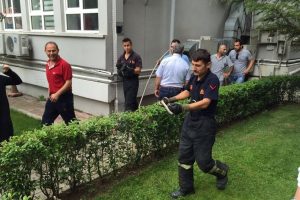 BUSKİ'de yılan operasyonu