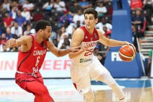 T&uuml;rkiye A Milli Basketbol Takımı, Kanada'ya 77-69 yenildi