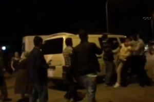 Kaza sonrası taraflar birbirine girdi