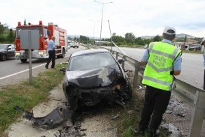 Samsun'da trafik kazası: 3 yaralı