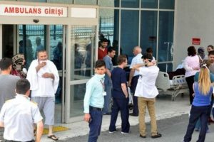 Hastanede korkutan yangın