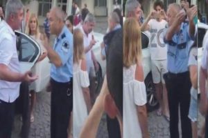 CHP'li Havut&ccedil;a, Bozcaada'da polislerle tartıştı