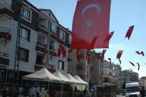 Van şehidinin Ankara'daki baba ocağına ateş d&uuml;şt&uuml;