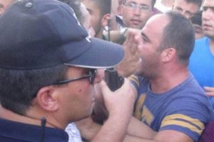 Şehit cenazesinde protokol gerginliği
