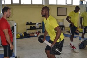 Kayserispor'da Welliton takıma katıldı