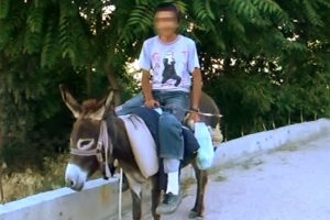 Kayıp &ccedil;ocuk eşekle şehirler arası yolculuk yapmış
