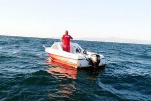 Bursa'da başı boş tekne sahil g&uuml;venliği alarma ge&ccedil;irdi