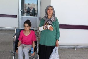 Talihsiz kadın yardım bekliyor