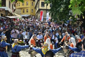 Bursa Cumalıkızık'ta festival zamanı