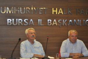 CHP Bursa İl Başkanlığı 'Salı S&ouml;yleşileri' başladı