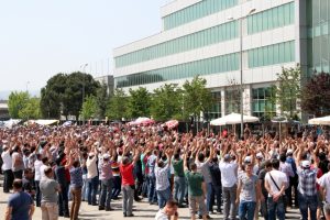 Bursa'da sendikanın iş&ccedil;ilere m&uuml;dahale edin dediği ortaya &ccedil;ıktı!