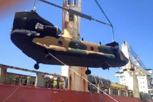 İşte ilk Chinook helikopteri teslim edildi