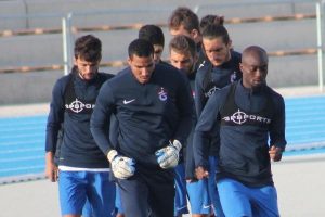 Trabzonspor'da kıran kırana antrenman