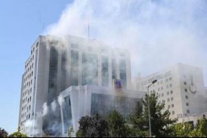 Jandarma Genel Komutanlığı'nda yangın &ccedil;ıktı