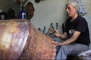 'Bakırın sesi' ustalarına huzur veriyor