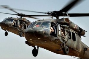 Havadaki helikopterlere vur emri