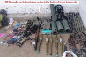 PKK'nın keskin nişancısı ve bombacısı &ouml;ld&uuml;r&uuml;ld&uuml;