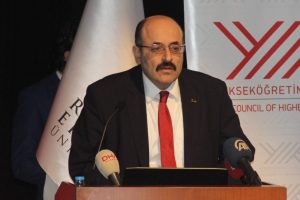 Y&Ouml;K Başkanı rekt&ouml;rlerle g&ouml;r&uuml;şt&uuml;