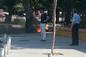 Lozan Meydanı'nda, ş&uuml;pheli teneke kutu korkuttu