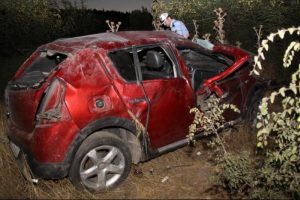 Saruhanlı'da Kaza: 2 &Ouml;l&uuml;, 4 Yaralı