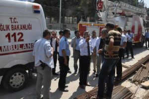 &Uuml;cretlerini alamayan iş&ccedil;ilerin vin&ccedil;teki eylemini Başsavcı bitirdi