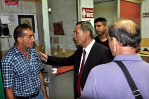 Başkan Uysal'dan tuvalet fır&ccedil;ası