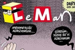 Mizah dergisi Leman'a 'darbe' engeli!