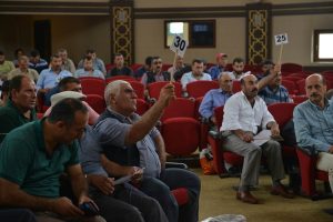 Bursa İneg&ouml;l hayvan pazarında kotra ihalesi yapıldı