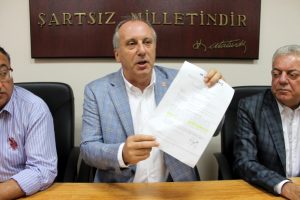 Muharrem İnce'den 'Geniş Tabanlı bir Demokratik Sivil H&uuml;k&uuml;met' kurulmalıdır" teklifİ