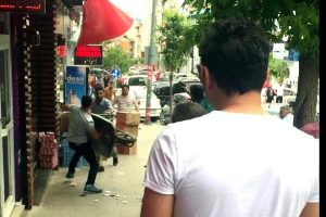 Gasp&ccedil;ıya vatandaş dayak attı, polis kurşun