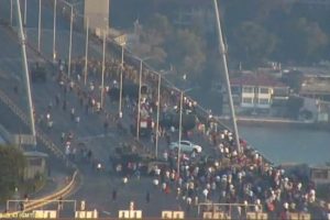 Kanlı girişimin İstanbul ayağı anbean g&ouml;r&uuml;nt&uuml;lendi