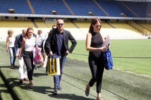 Monaco yetkilileri &Uuml;lker Stadyumunda