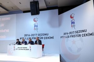 PTT 1. Lig'de fikst&uuml;r &ccedil;ekildi