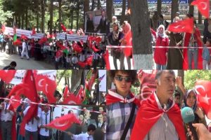 Afgan halkından T&uuml;rkiye'ye destek