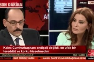 İbrahim Kalın'ın g&ouml;zleri doldu sesi titredi