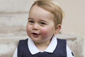 Prens George 3 yaşında