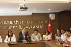 CHP Bursa İl Başkanı &Ouml;zdemir: Demokrasinin g&uuml;vencesi Cumhuriyet Halk Partisi'dir